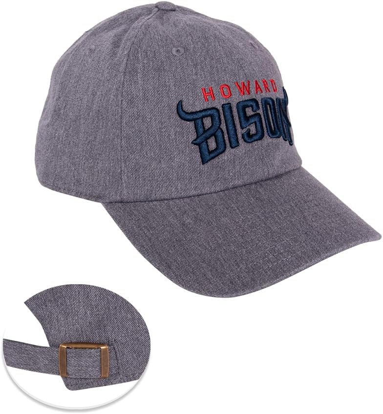 Desert Cactus Howard University Baseball Hat Bison HU Brimmed Embroidered Cap Adjustable Cloth Strap Adult