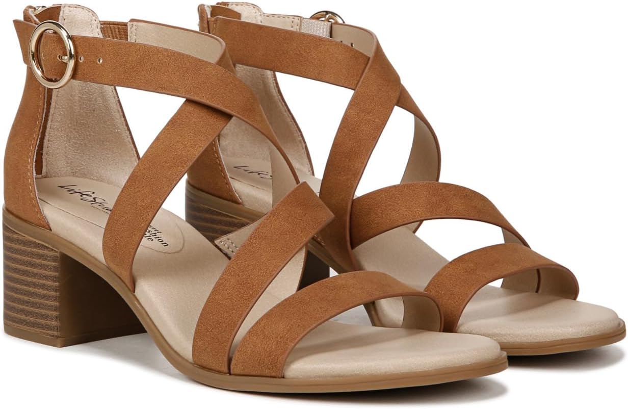 LifeStride Heritage Strappy Block Heel Dress Sandals Women´s,All Products : American Fashion Style Bags On Sale LifeStride Heritage Strappy Block Heel Dress Sandals Women´s,All Products : American Fashion Style Bags On Sale