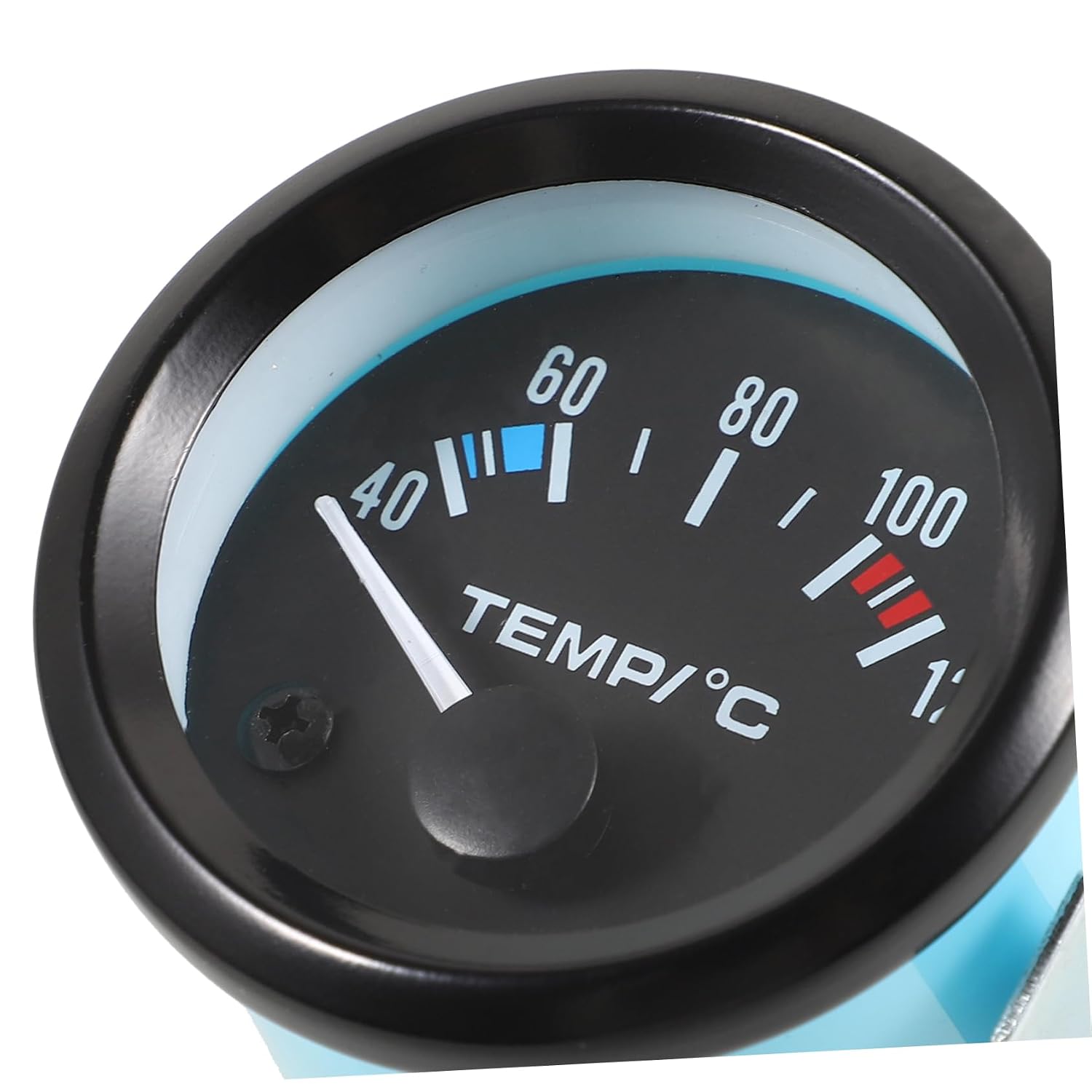 SOLUSTRE 12v Automotive Water Temperature Gauge Display Easy Installation Construction Real Monitoring for Cars