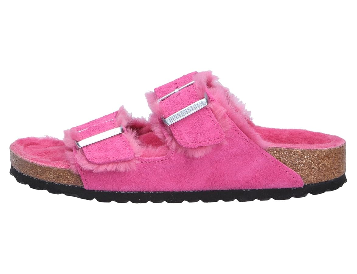 BIRKENSTOCK Arizona Shearling, Pink, 8 UK: Amazon.co.uk: Fashion