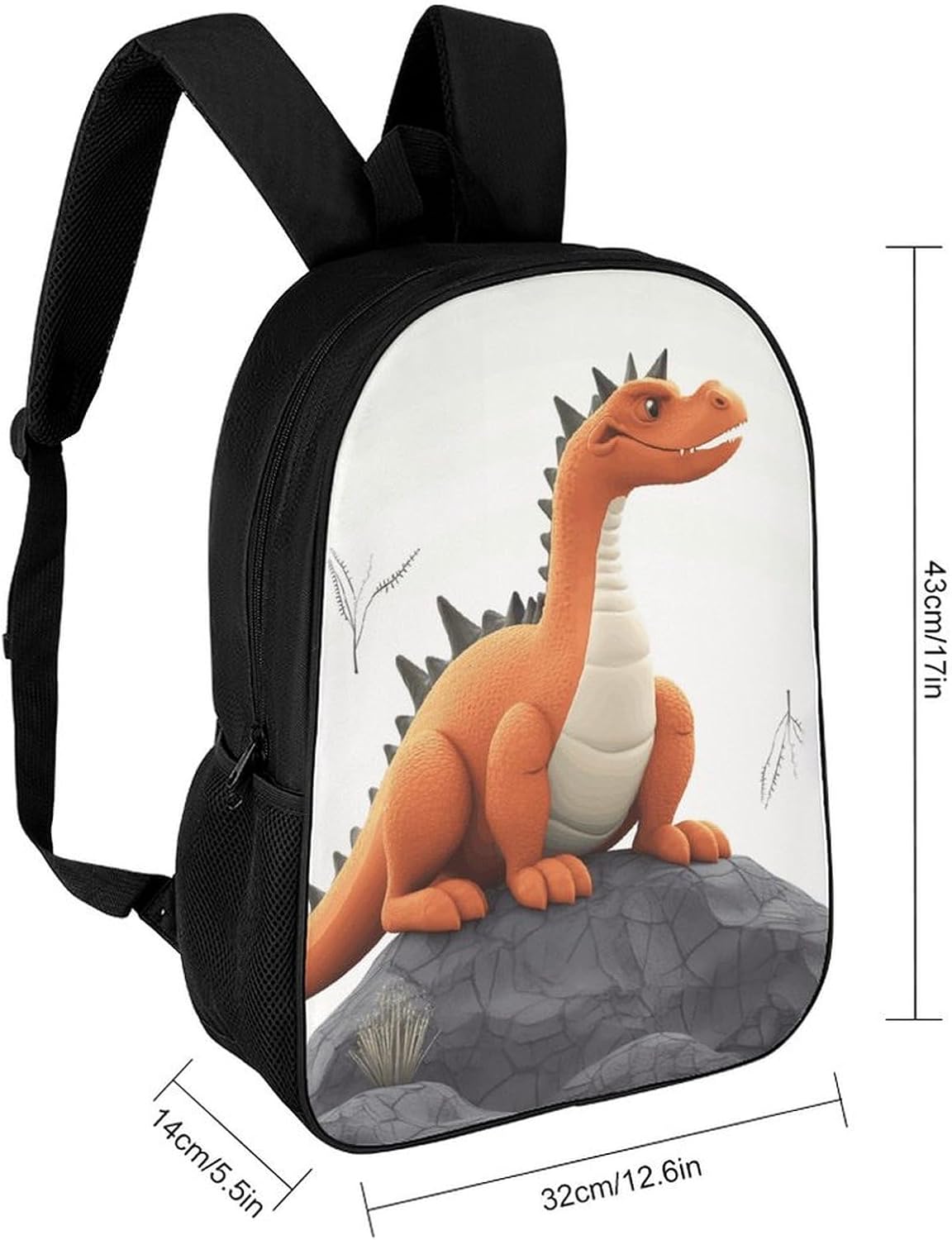 Funny Dragon 17 Inch Business Laptop Backpack, Computer Bag image 2