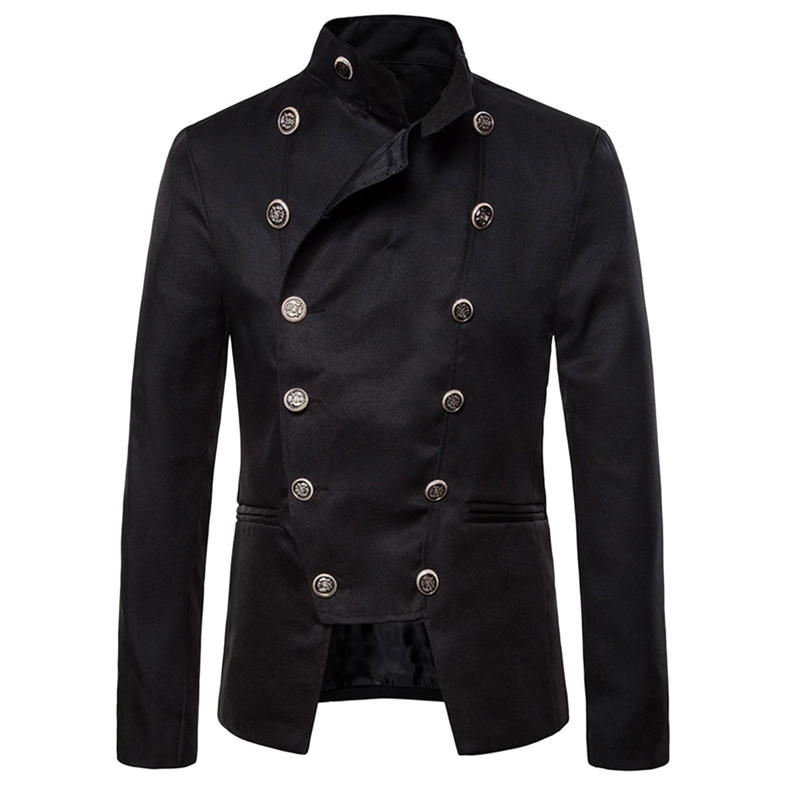 Chaqueta steampunk hombre para carnaval y bodas góticas medievales 5