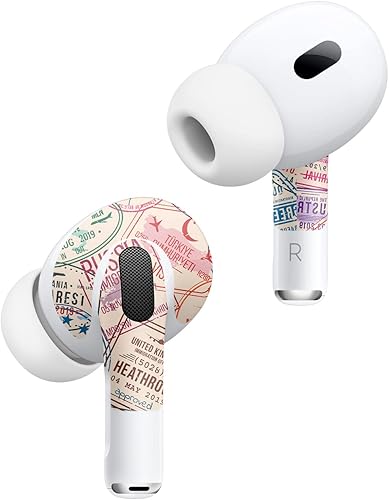 Miniatura 2 de MightySkins - Fundas compatibles con Apple AirPods Pro 2  Ive Been Everywhere  Funda protectora de vinilo duradera y única  Fácil de aplicar y