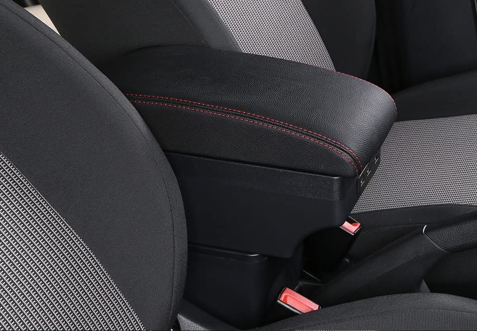 Voor Toyota Voor Yaris Hybrid 2015-2021 Auto Armsteun Doos Retrofit Onderdelen Interieur Middenconsole Opbergdoos Usb Armsteun Auto Armsteun Box (Color : E3 9 USB