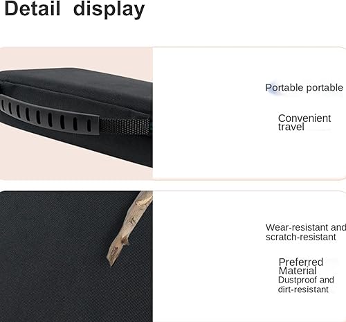 Vista 4 de ZLiT Funda de consola GPD XP, EVA a prueba de golpes, funda protectora para consola de videojuegos GPD XP con película protectora