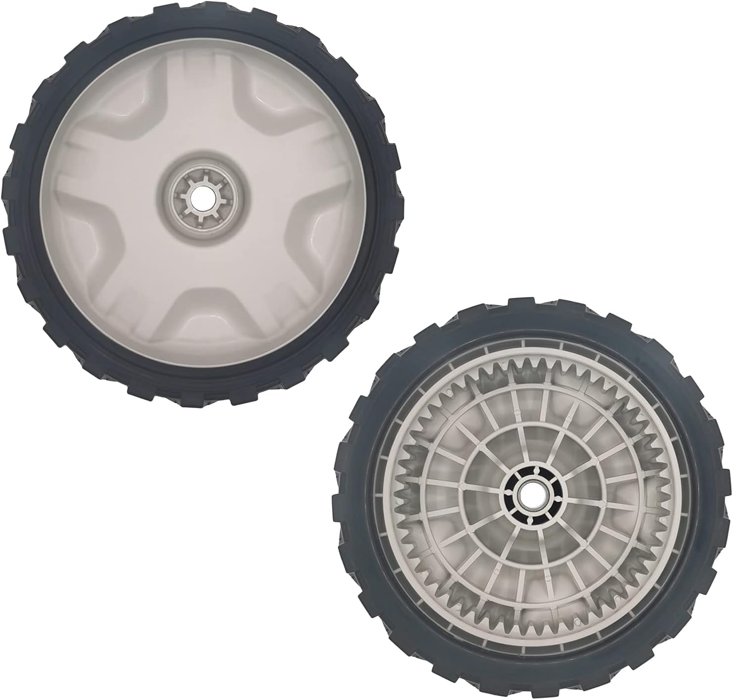 2pcs 8in Lawnmower Wheel 634-05040 for MTD Brute Columbia Craftsman Yard Man Lawn Mower