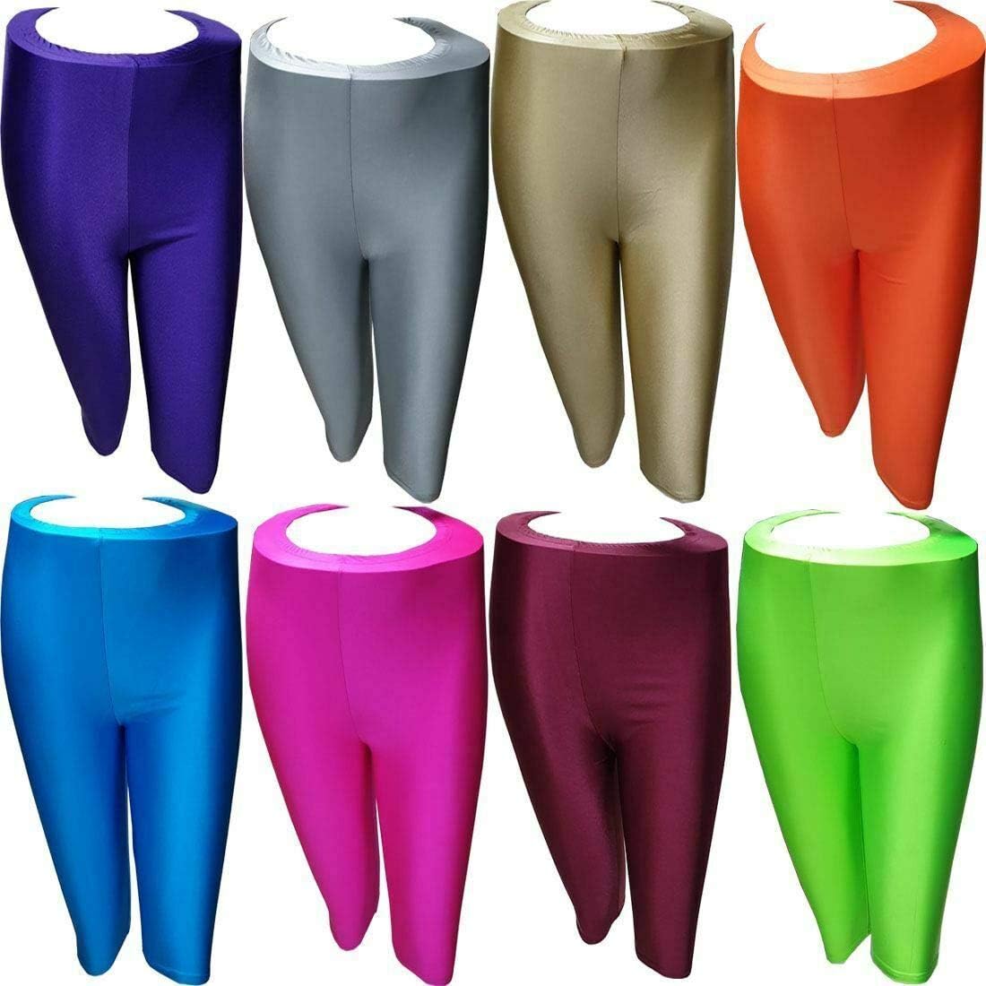 Neon Shorts Ladies High Waist 