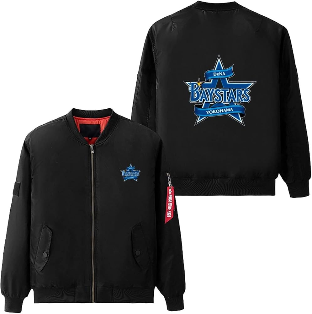 Amazon | [Froyd] メンズ フライトジャケット 横浜DeNAベイスターズ