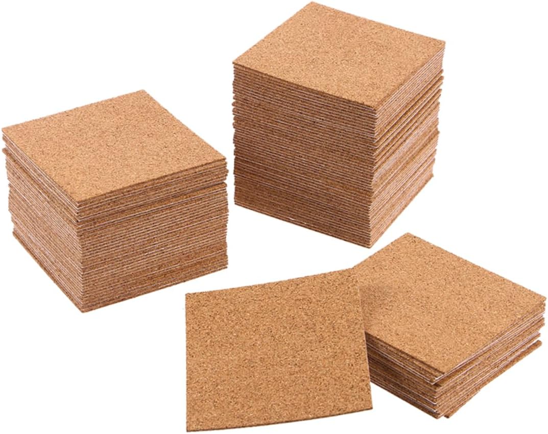 36pcs Self Adhesive Cork Pads with Heat Insulation for Potted Plants
