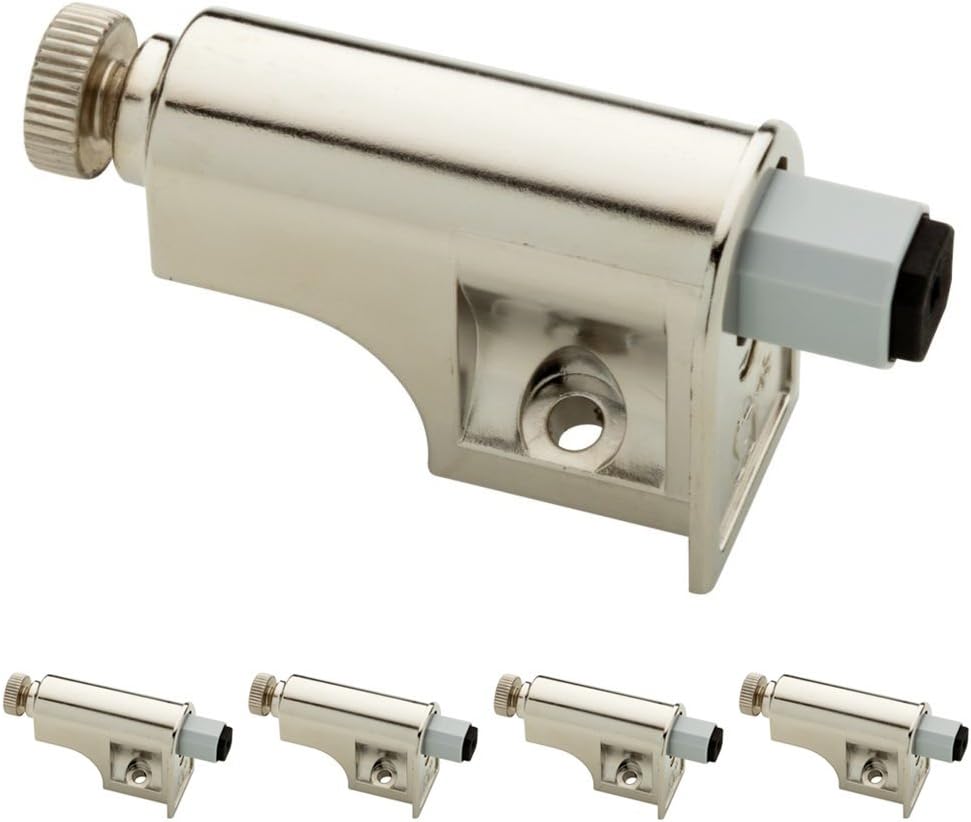 Franklin Brass C21349K-NP-C Soft-Close Cabinet Door Damper, Nickel Plated, Pack of 5