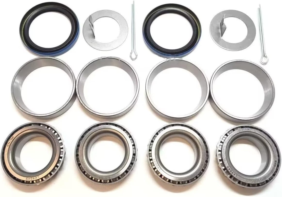 BLUE ELF Trailer Hub Wheel Bearing Kit L44649 Seal 1.500