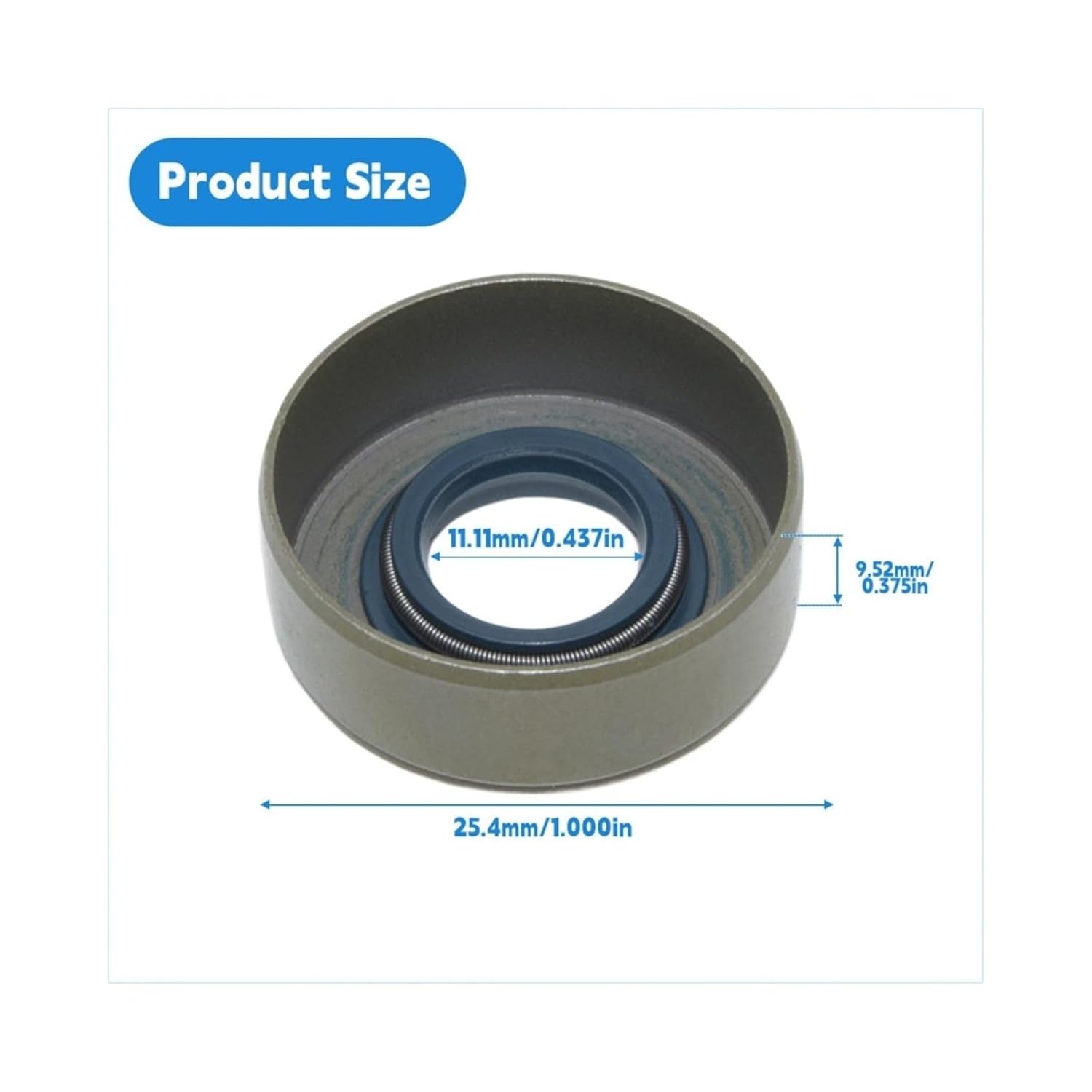 11.11X25.4X9.52mm Shaft Oil Seal
