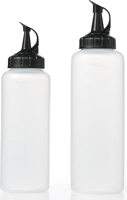 OXO Good Grips Chef's Squeeze Bottles for Sauces and Dressings - Set of 2