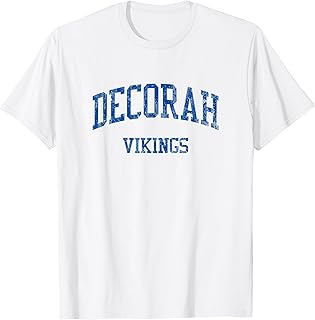 Decorah High School HS Decorah IA Vintage Sports T-Shirt