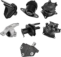 Vista 19 de Conjunto de soportes hidráulicos de motor y transmisión TRQ para Mercedes Benz C280 CLK320 E320