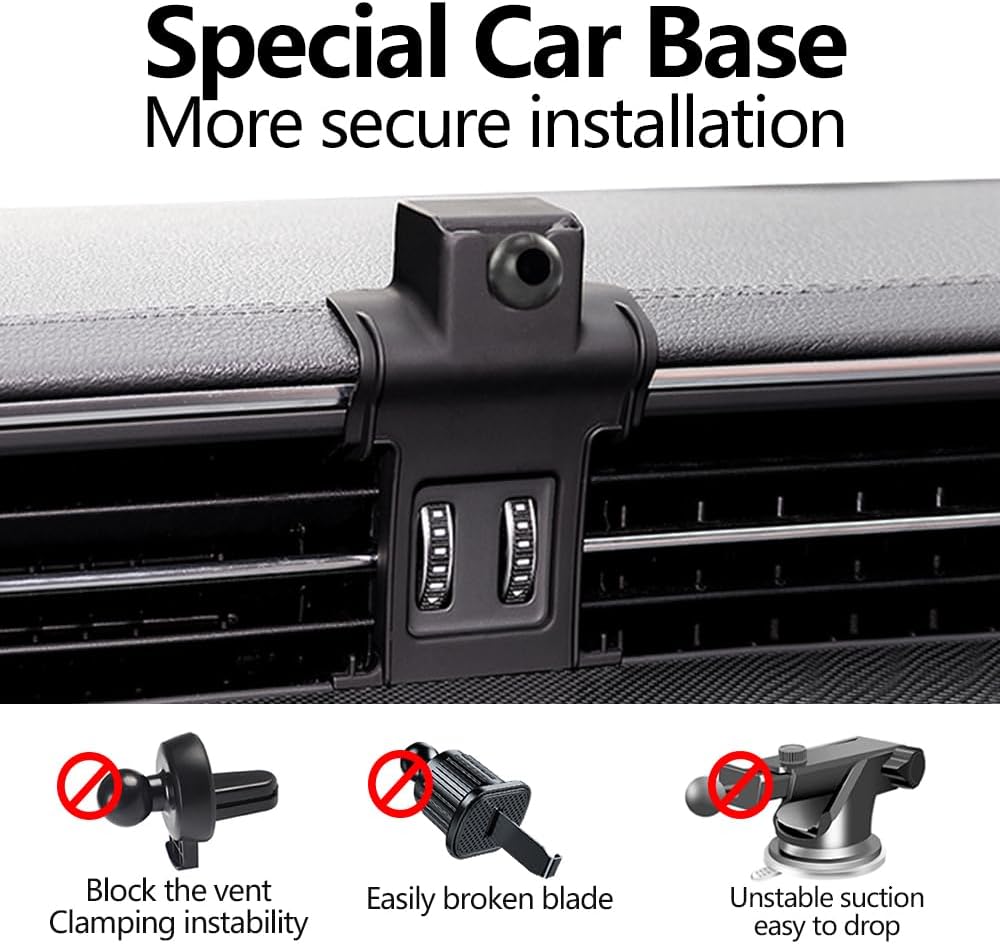 Car Magnetic Phone Mount for Audi A6 S6 RS6 A7 S7 RS7 2019 2020 2021 2022 2023 2024 2025 Auto Accessories Best Cellphone Holder Mobile Cradle Cell Phones Navigation Charging Screen Magnet Stand