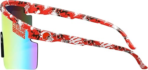 Vista 133 de FOCO Gafas de sol de montura grande con logotipo del