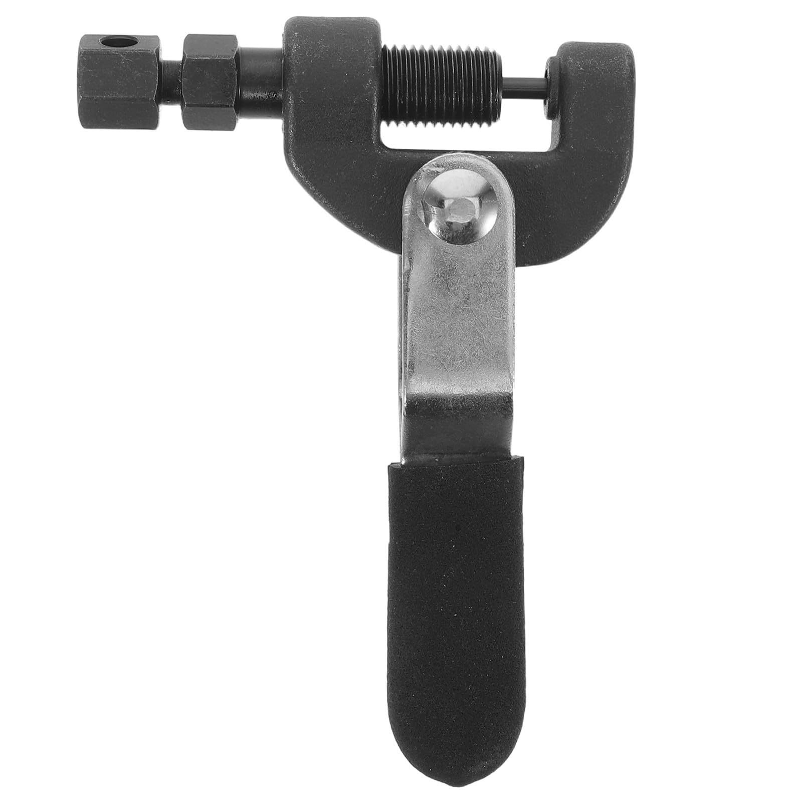 Rompecadenas de Ciclismo Removedor de Eslabones de Cadena de Acero Negro Compacto para Cadena de Bicicleta Mantenimiento y Reparación