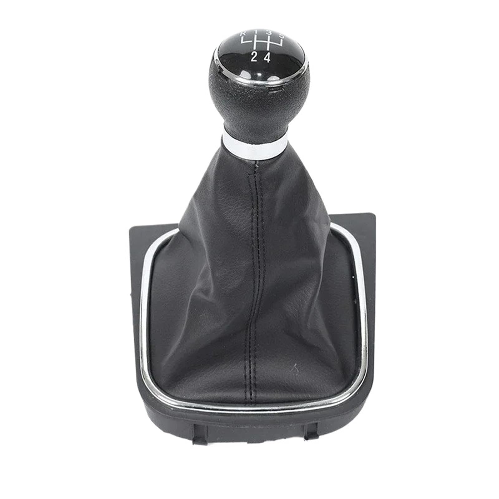 XZCVTYW 5/6 Speed Car for Golf 6 VI MK6 Jetta 5 for Golf 5 V MK5 Gear Shift Knob Lever Hand Ball Car Gear Shift Knob Head(5 Speed Black Line)
