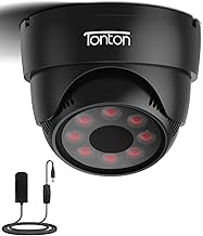 Tonton Infrared Spotlight, IR Illuminator, 20 m Additional Light Lighting Lamp for Quest3/Quest2/PS VR2 Playstation (PSVR2)/PS5 VR2/CCTV Security Camera, No-Light Disturbance, 2M EU Power Supply,