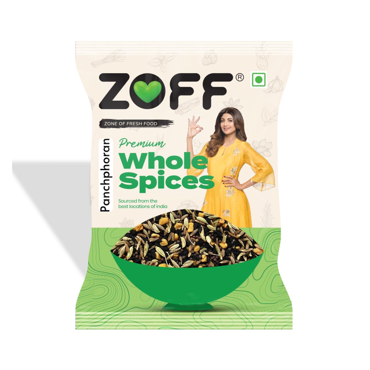 Zoff Panchphoran Whole | Premium Spice Blend | Net Weight 100g