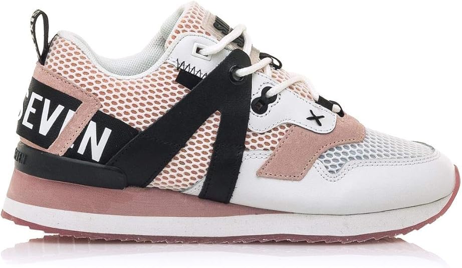 Deportivas Mujer SixtySeven | Deportivas Leonel 30274 | SixtySeven Mujer |  De Piel, con Interior Textil y Punta Redonda | Deportivas Sport | Cierre  con Cremallera | 46943 | Rosa | 35 : Amazon.es: Zapatos y complementos