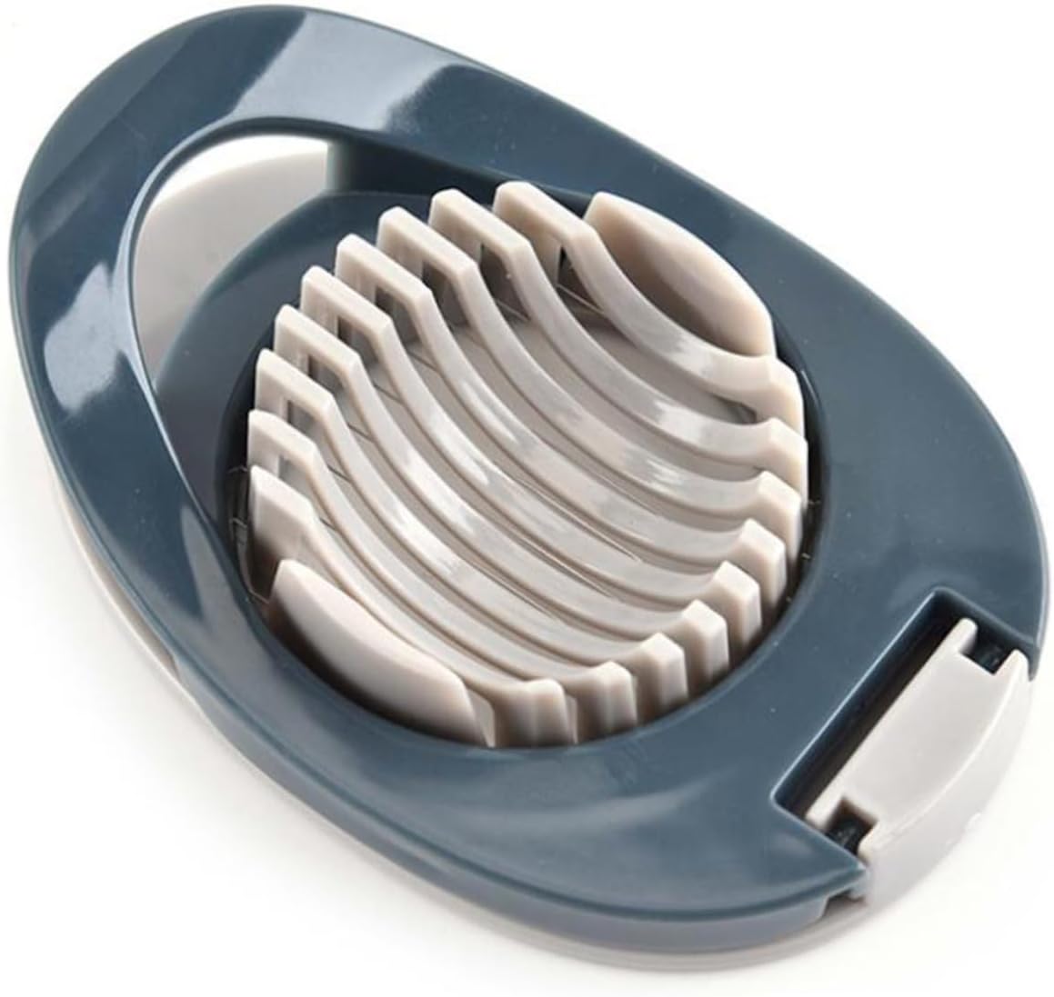 Ciieeo 4pcs Multi-function Cutter and Separator Tool for Slicing Eggs Grey Green Grey Bottom Easy to Clean