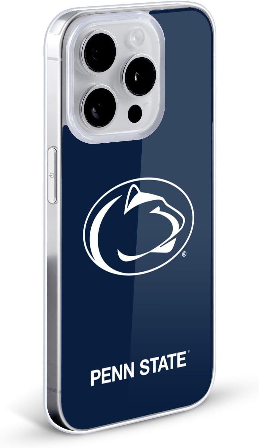 Head Case Designs Officially Licensed Pennsylvania State University PSU Plain The Pennsylvania State University Gel Case [Military Grade Protection] Compatible with Apple iPhone 13