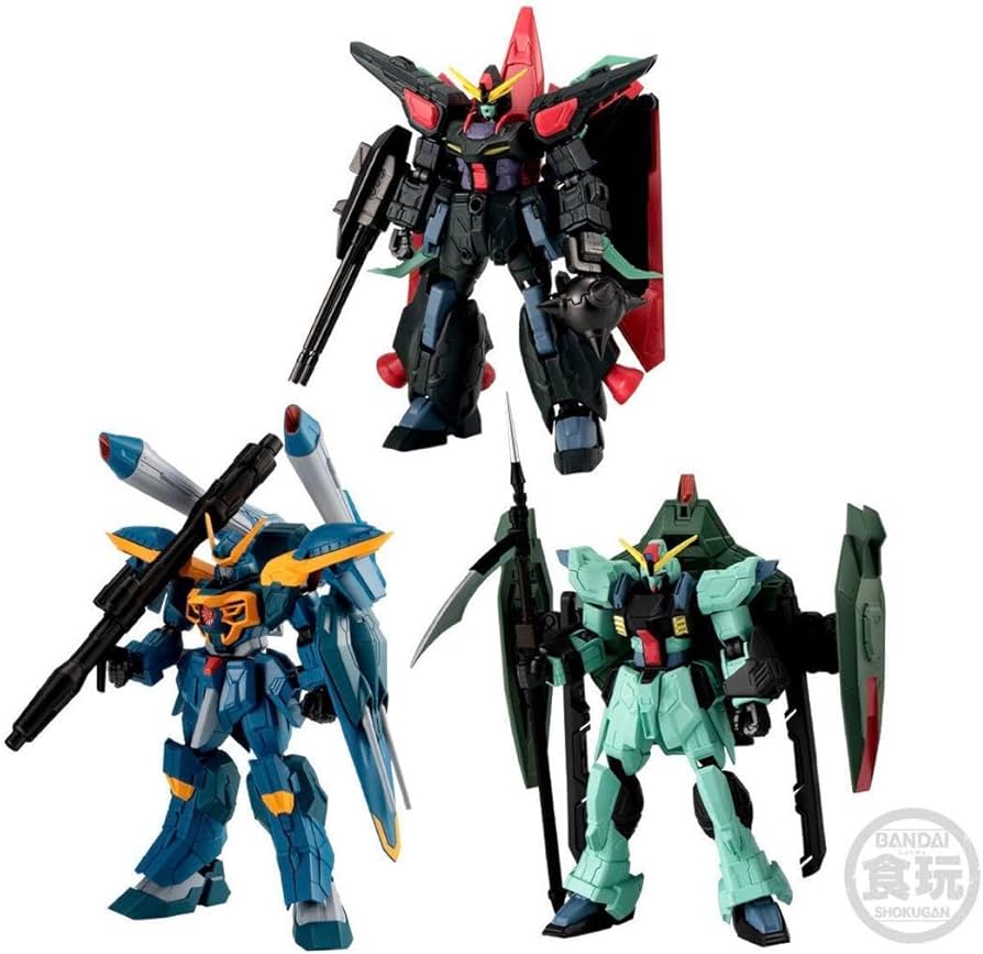Amazon.co.jp: GフレームFA 機動戦士SEED 悪の3兵器セット : おもちゃ