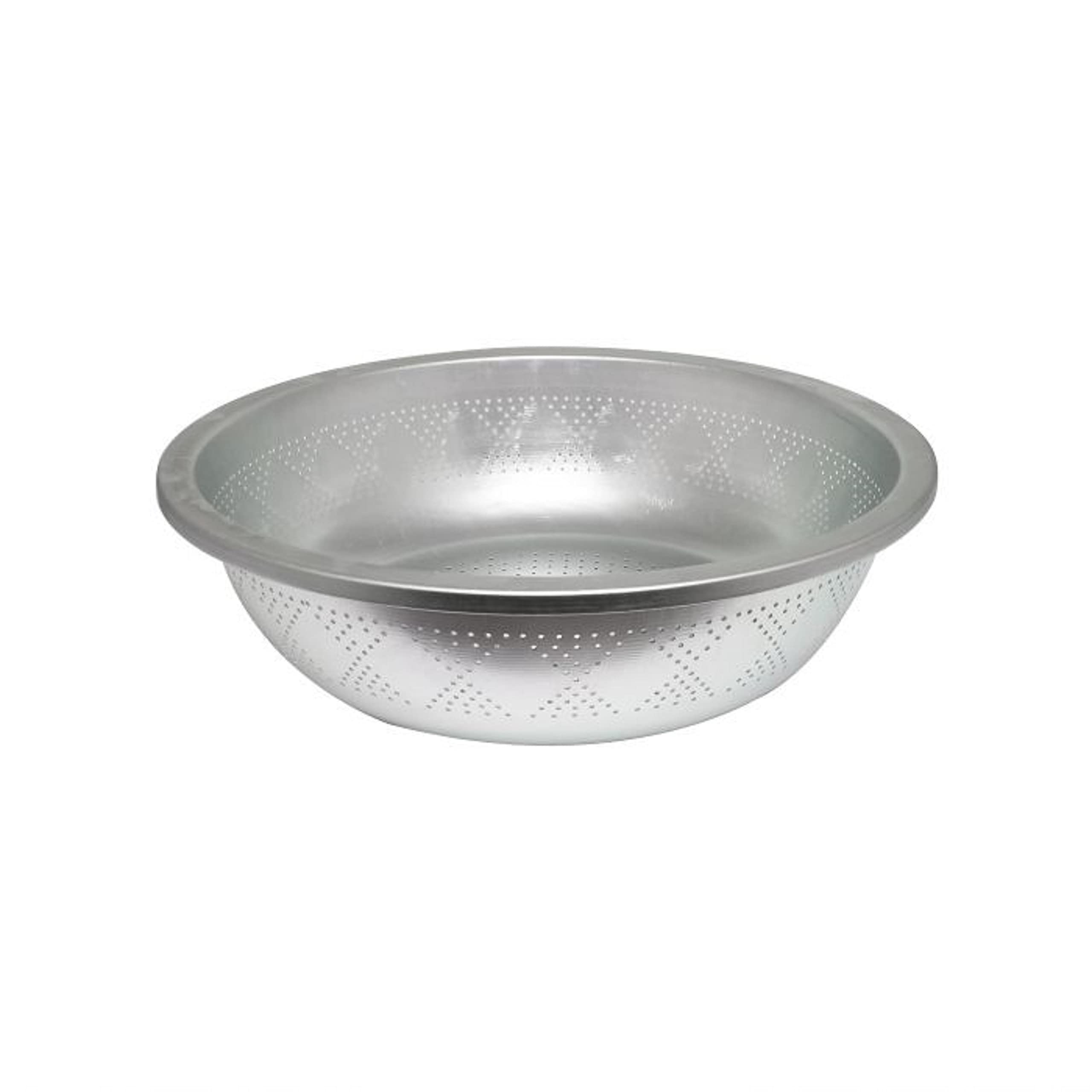 TrueCraftware- 22 qt. Aluminum Colander 15-3/4