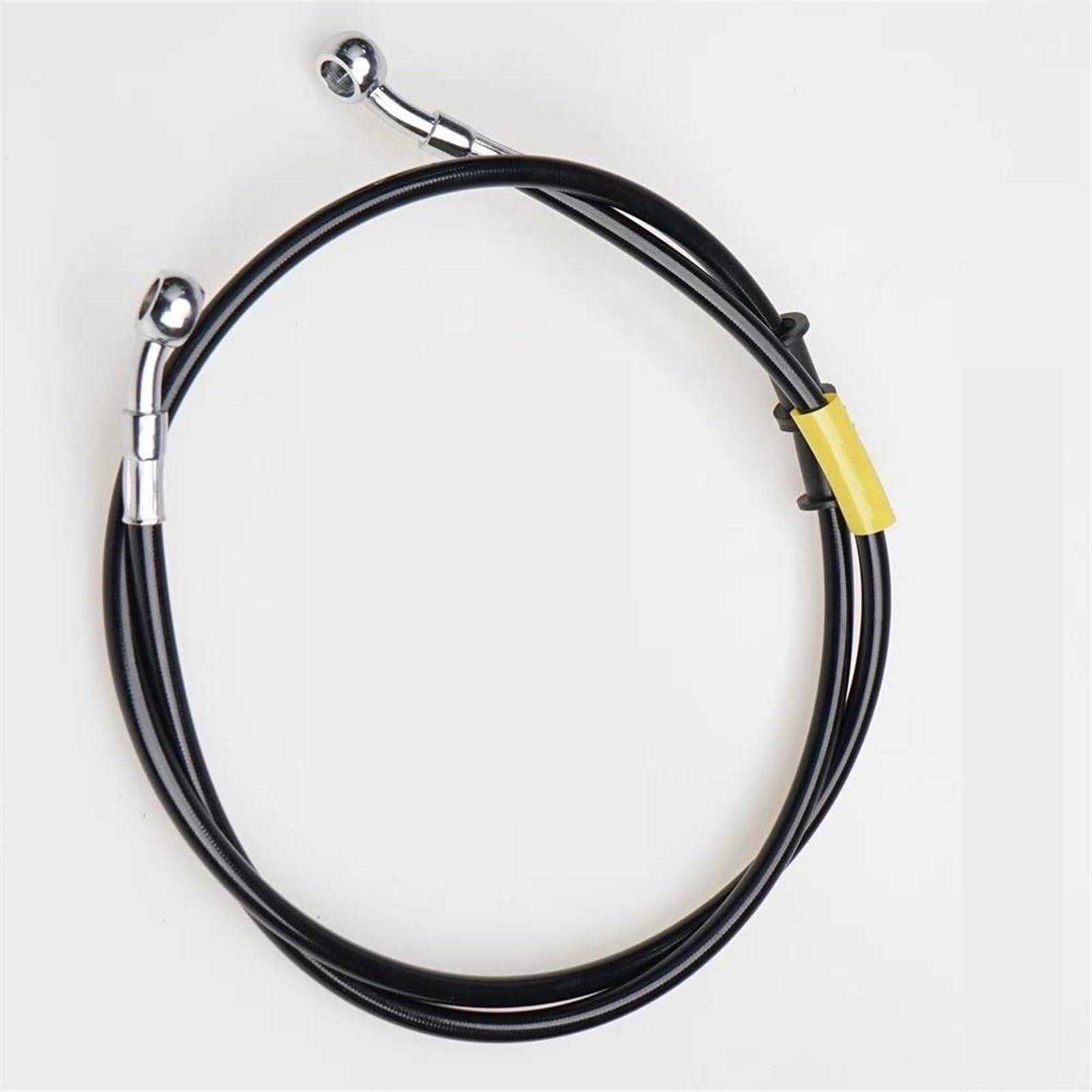 Ksxzw One Color Motorbike Part 200Mm-2400Mm Motorcycle Brake Hose Hydraulic Line Cable 10Mm Pipe Braided Oil(2100Mm)