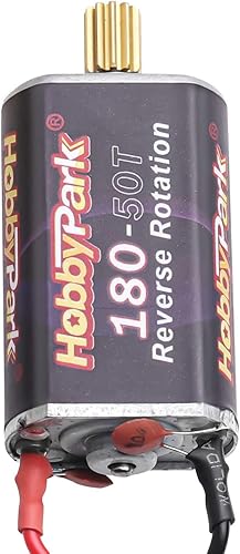 Miniatura 8 de HobbyPark Motor cepillado de alto par 180 50T con engranaje de piñón 11T para Traxxas TRX4M actualizaciones 118 RC Crawler Car Aceessories