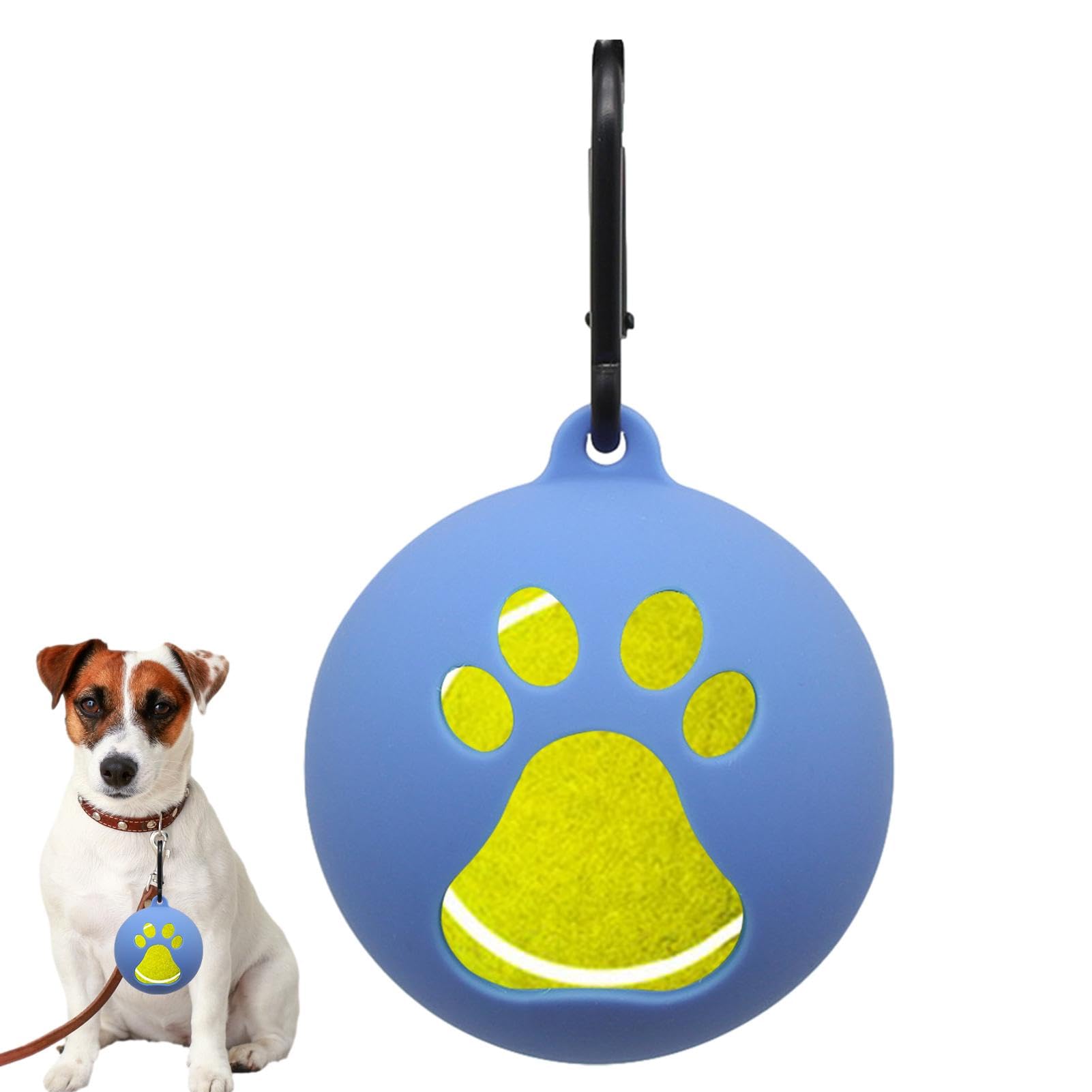 Tennis Ball Holder Dog - Silicone Dog Trainer | Hand Dog Attachment, Portable Pet Toys for Dog, Puppy, Outdoor — image 1