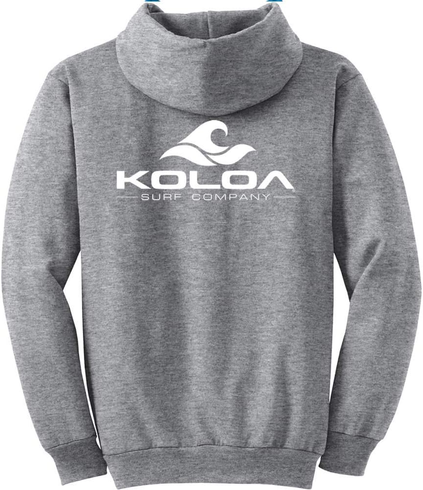 Joe's USA Koloa Classic Wave Logo Hoodies. Hooded Sweatshirt-s in Sizes S-5XL