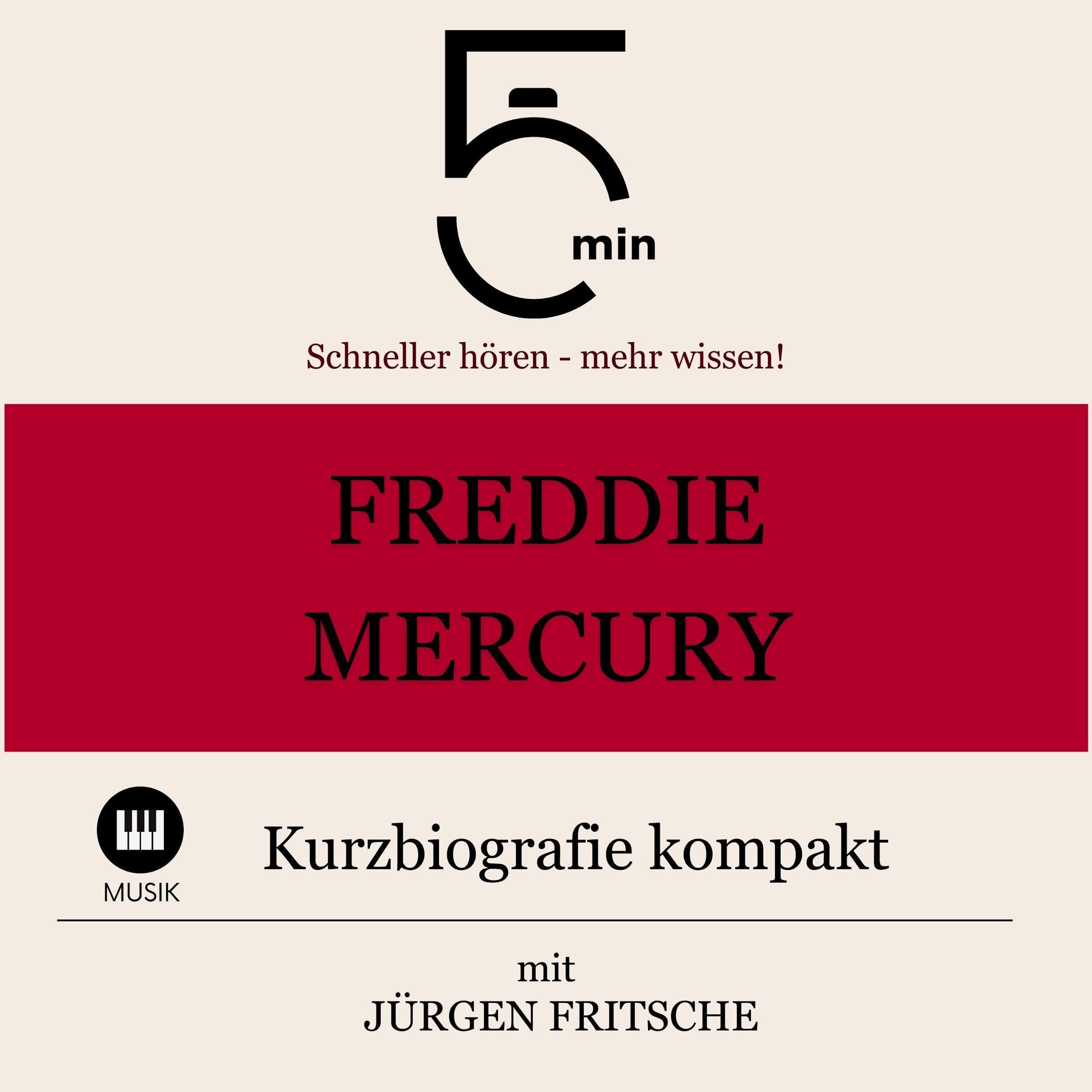 Cover art for Freddie Mercury - Kurzbiografie kompakt