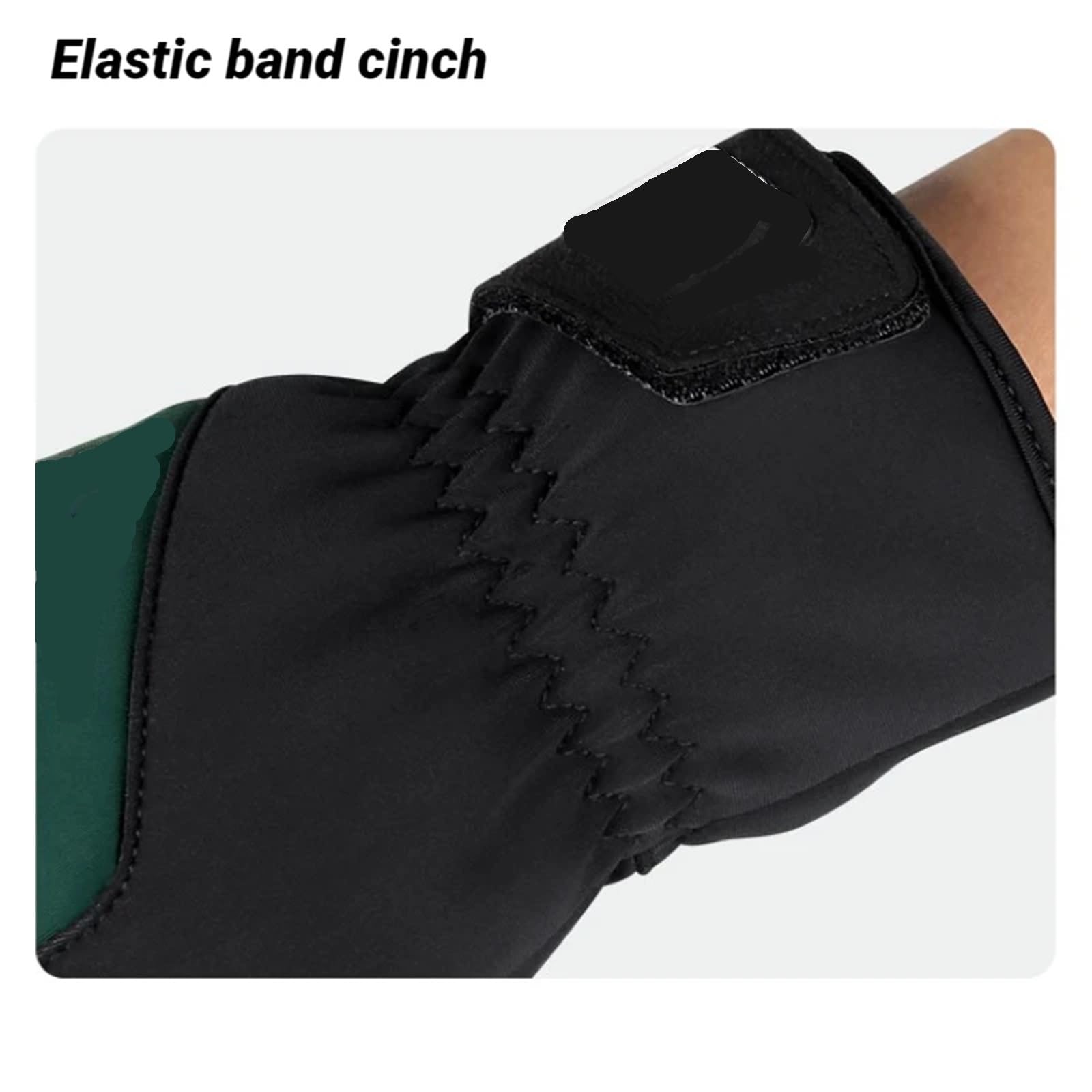 Guanti da ciclismo uomo in cotone for tenere caldi i guanti for l'inverno donna addensati antivento invernali per Sci