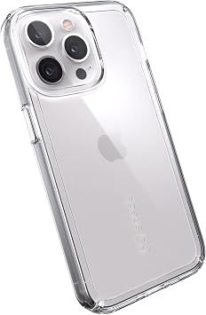 Speck MagSafe Case for iPhone 13 Pro - Drop & Camera Protection, Clear Phone Case, Wireless Charging Compatible - Clear