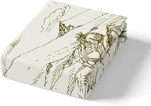 Miniatura 4 de Erosebridal Funda de edredón de vaquero, tamaño matrimonial, juego de ropa de cama occidental para niños y hombres, ilustración dibujada a mano de