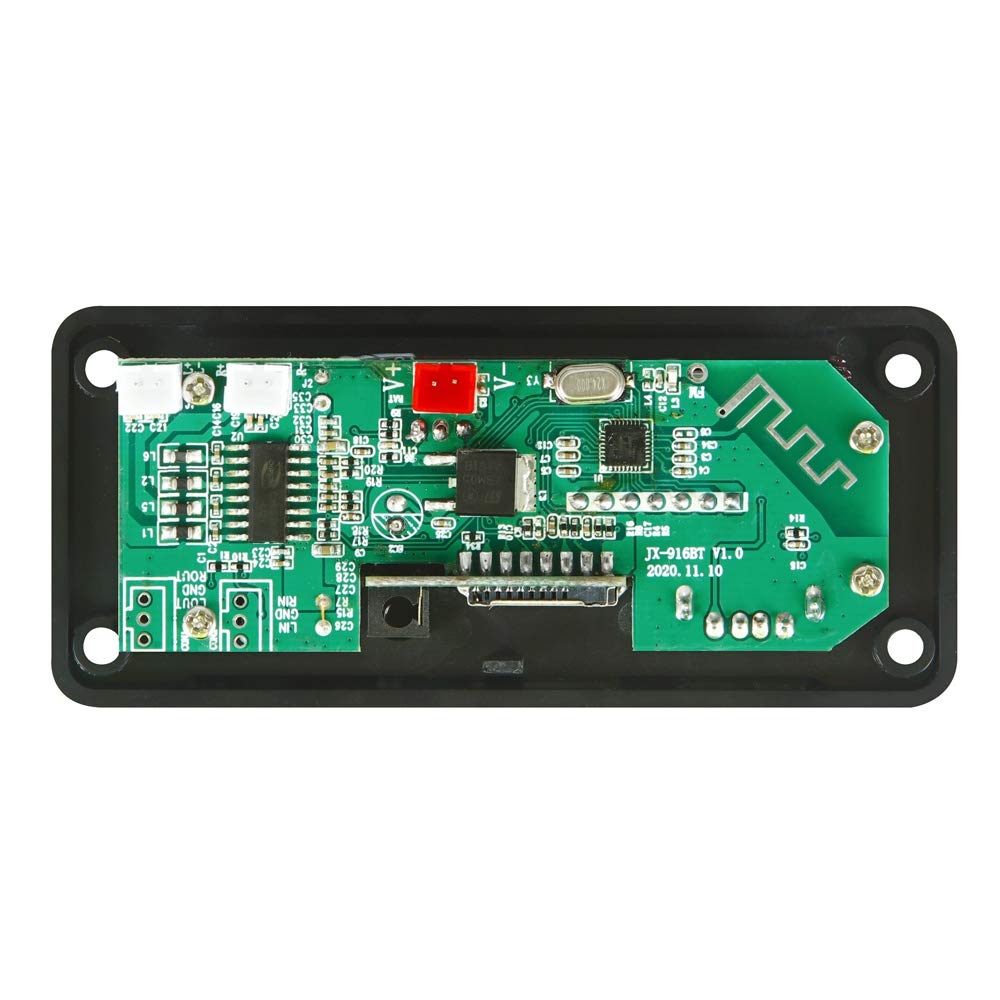 Amplificatore 25Wx2 12V Mp3 Scheda Decoder Modulo Audio Bluetooth 5.0 Wireless Music Car Lettore Mp3 con Bluetooth