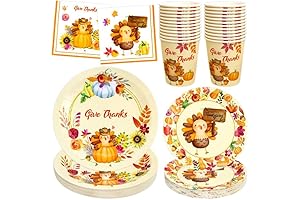 Enchanting Thanksgiving Plates: Celebrating with Charlie Brown