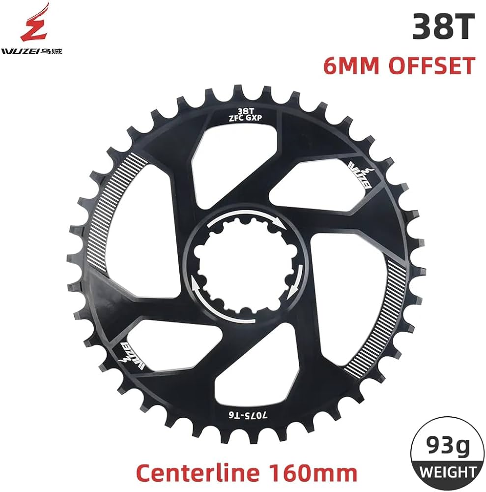 Amazon | KTKEET GXP チェーンリング 1/3/6mm オフセットダイレクト