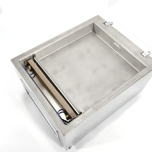 Miniatura 5 de Máquina selladora al vacío de escritorio comercial para envasado de alimentos, sellado de cámara de alimentos de cocina, sellador de máquina de