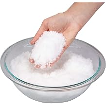 TOYS BY NATURE Instant Snow Powder, Safe and Non Toxic Artificial Snow for Crafts & Sensory Play, Make Fake Snow in Seconds and Instantly Create Winter Magic Indoors, 100g Jar
