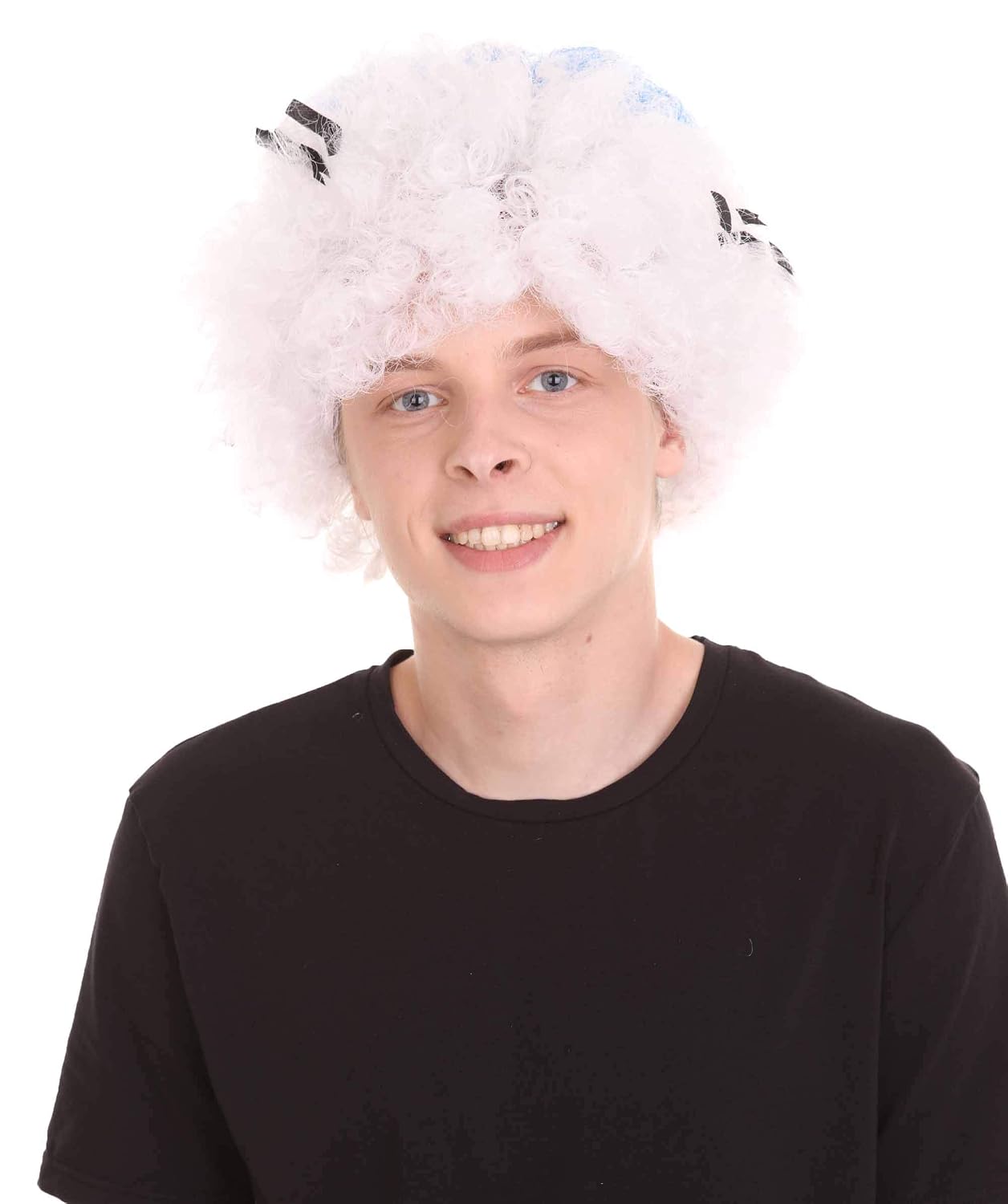 Patriotic South Korea Flag Afro Wig
