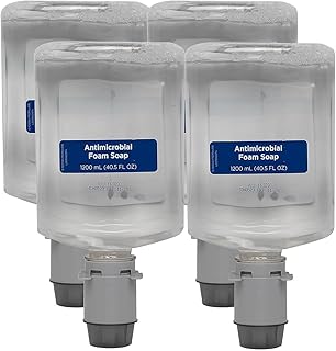 Pacific Blue Ultra Antimicrobial Foam Hand Soap Refill by (Georgia-Pacific), Fragrance-free, 43818, 1200 mL Per Refill, 4 Refills Per Case