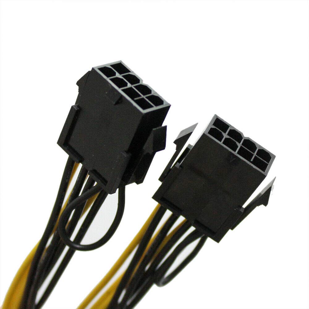 ZAHARA 5 Pièces Câble d'alimentation Remplacement pour Carte Graphique NVIDIA Tesla K80 M60 M40 P100 P40 0300571000
