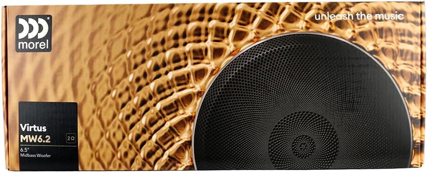 Morel Virtus MW6.2 6-1/2 Midwoofer Component Speakers - 2-Ohm