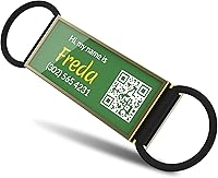 Vista 15 de Etiqueta de identificación de perro deslizable con código QR, etiqueta silenciosa personalizada personalizada para mascotas - Gratis en línea