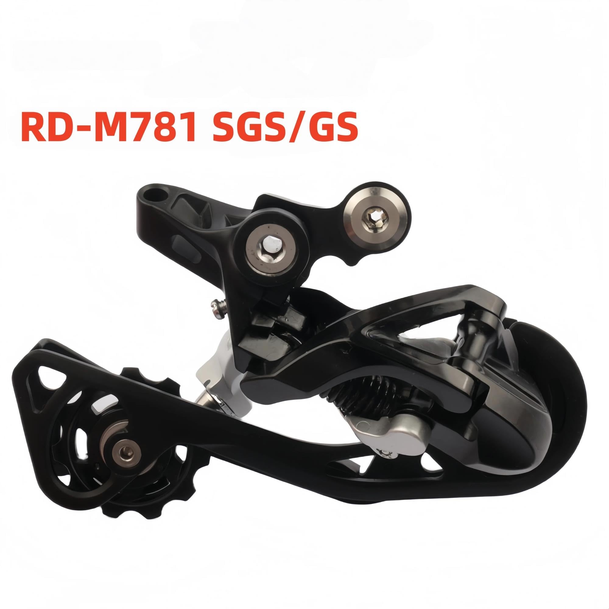 desviador de Bicicleta para Piezas Bicicleta montaña para Shimano MTB RD-M781-SGS/GS desviador Trasero 10 velocidades Cambio Post