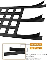 Vista 5 de JOYTUTUS Mesh Cargo Net Roof Storage Netting Hammock Roll Cage Bar Restraint for 1987-2026 Wrangler YJ TJ JK JL & Gladiator JT